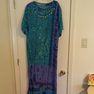 Simply Glass 1X Cotton Lounger Dress